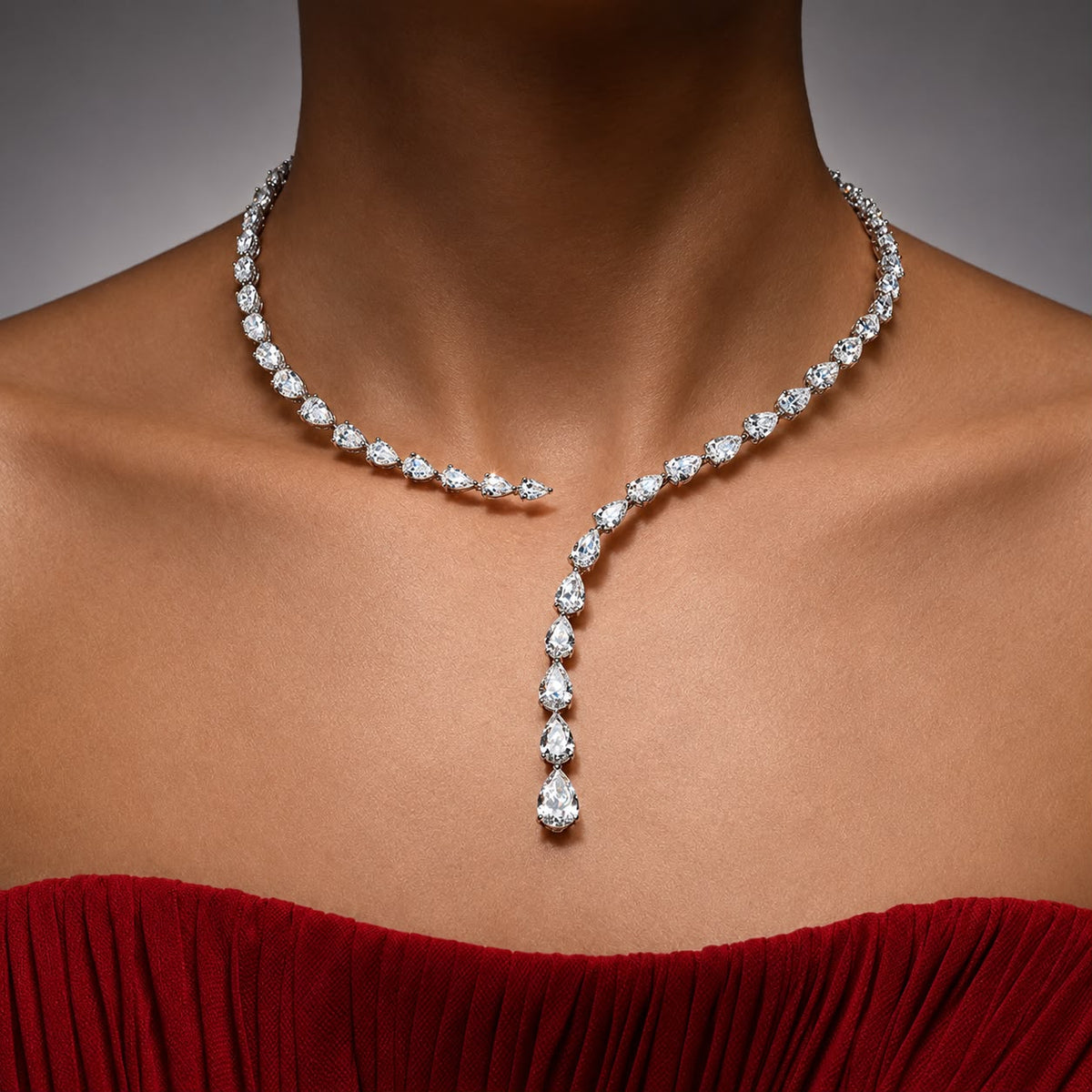 Enchante Diamond Tennis Necklace