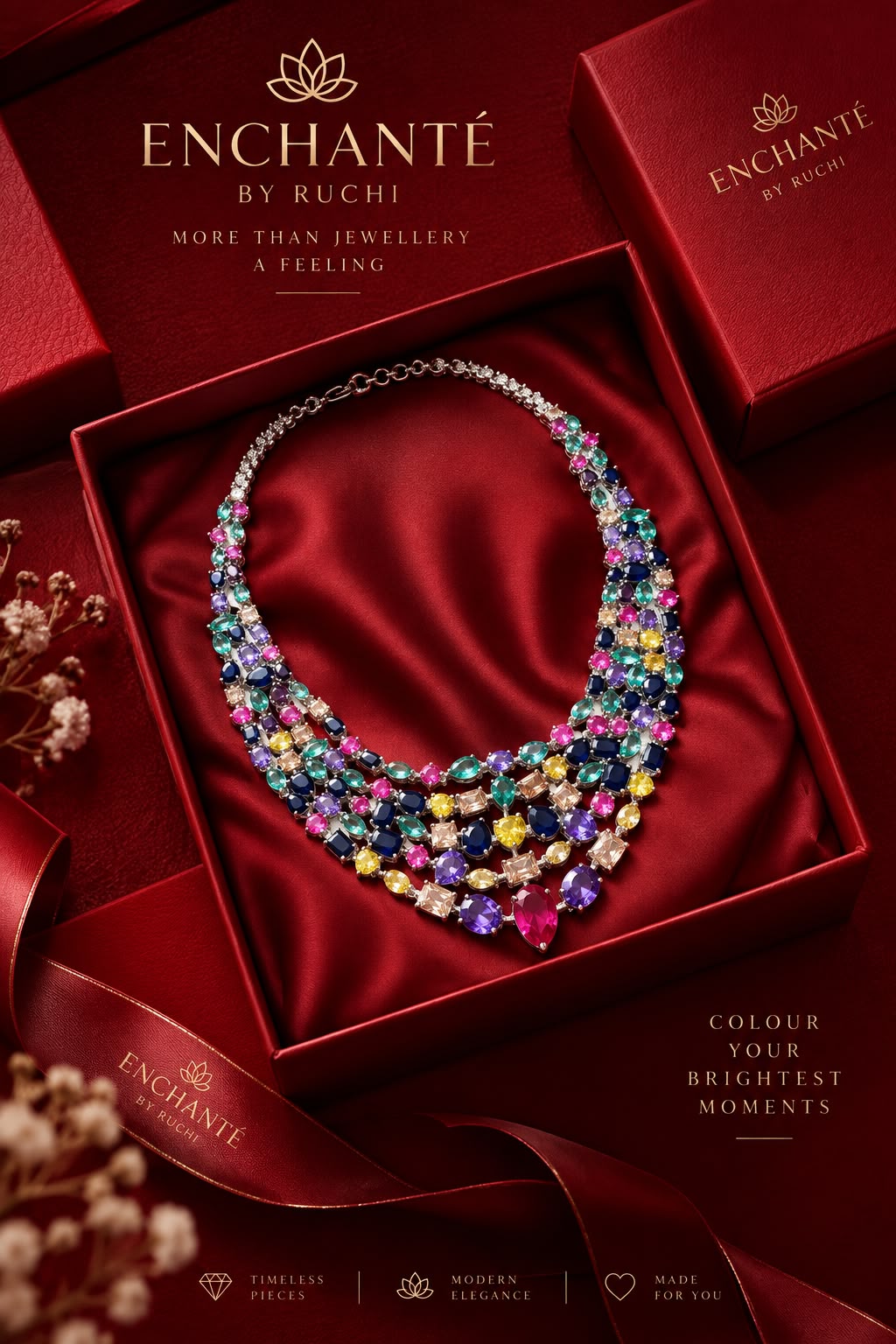 Spectrum luxe Necklace Set