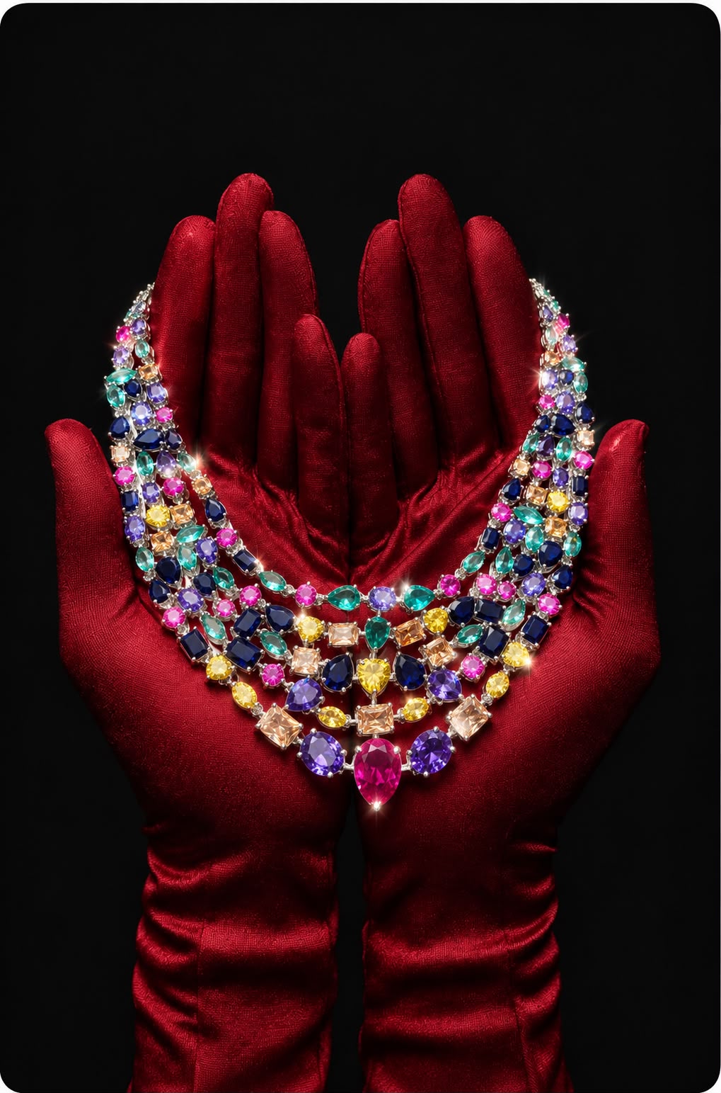 Spectrum luxe Necklace Set