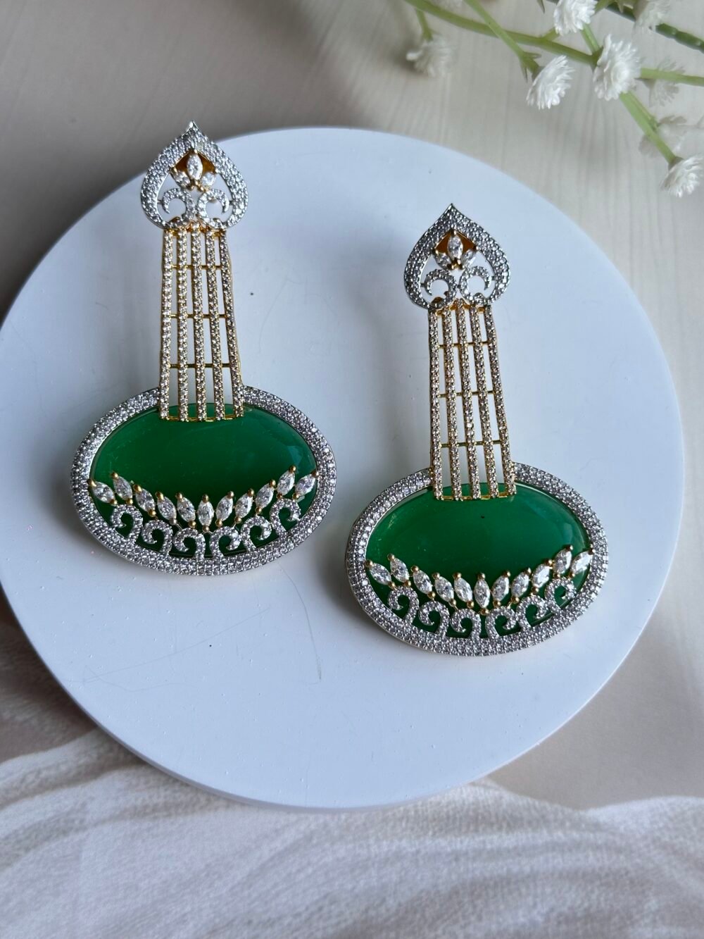 Hanah CZ Danglers - Image 5