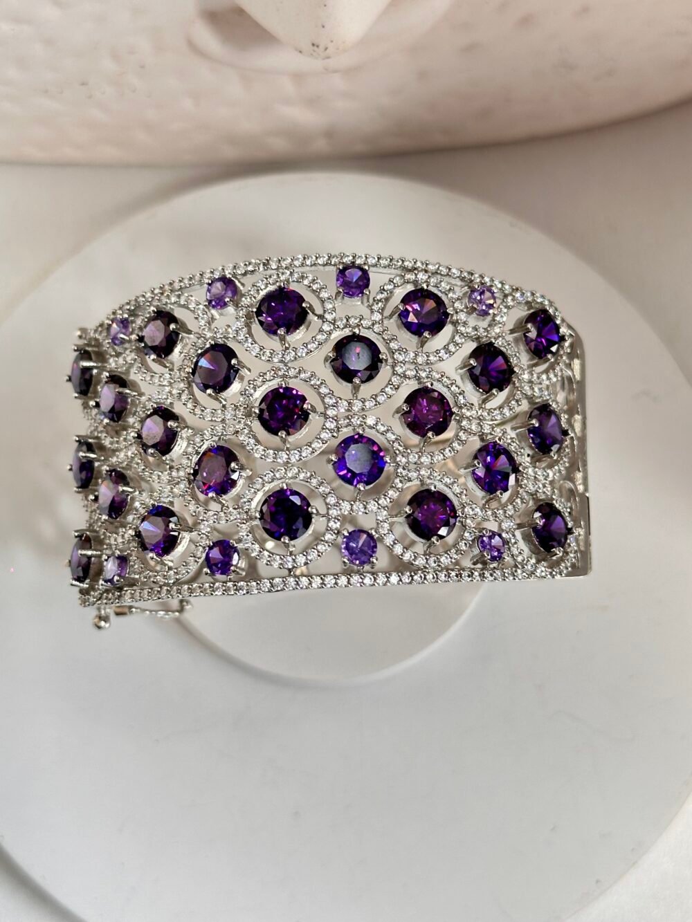 Noora Deep Purple Bracelet - Image 4