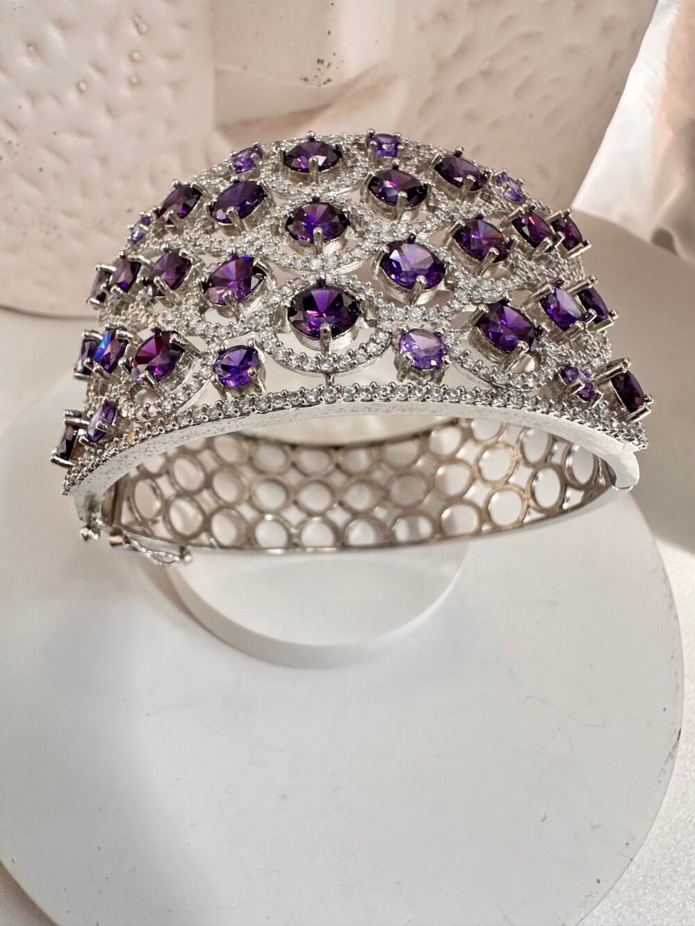 Noora Deep Purple Bracelet - Image 2