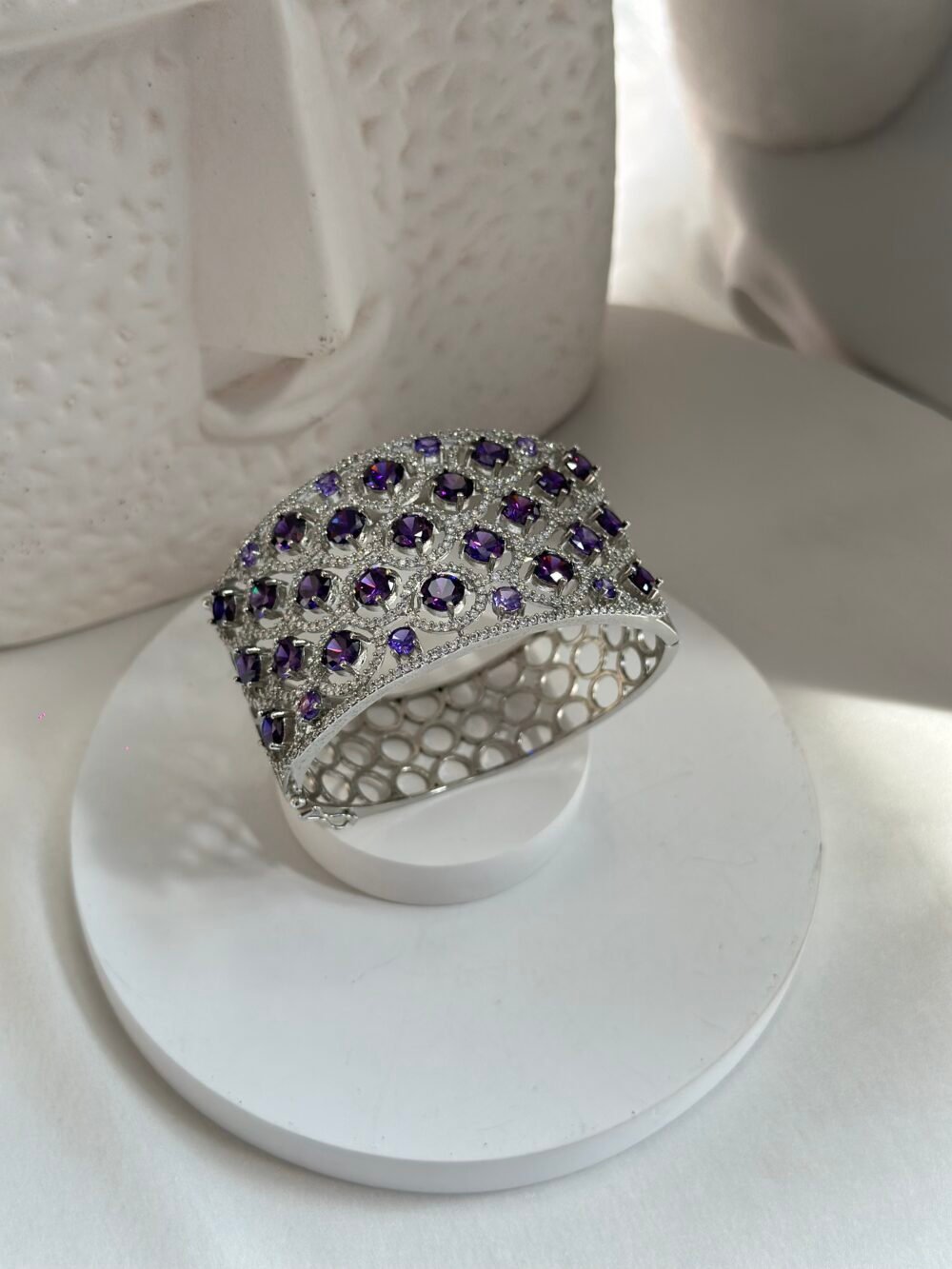 Noora Deep Purple Bracelet - Image 3