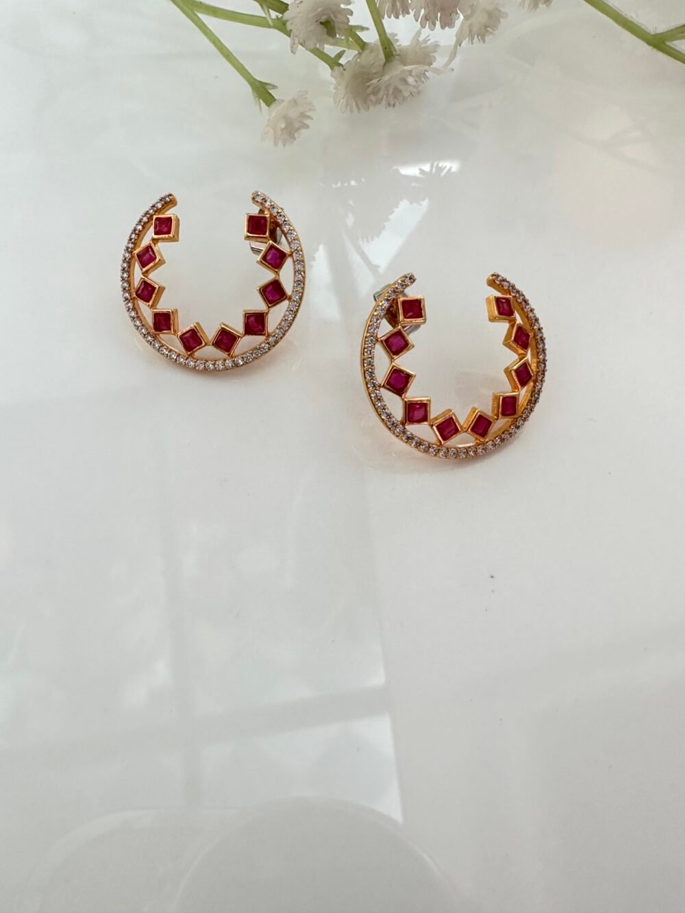 Shelby Stud Earrings - Image 3