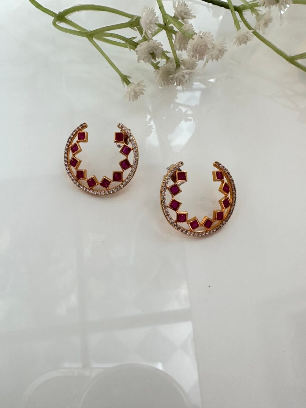 Shelby Stud Earrings - Image 8
