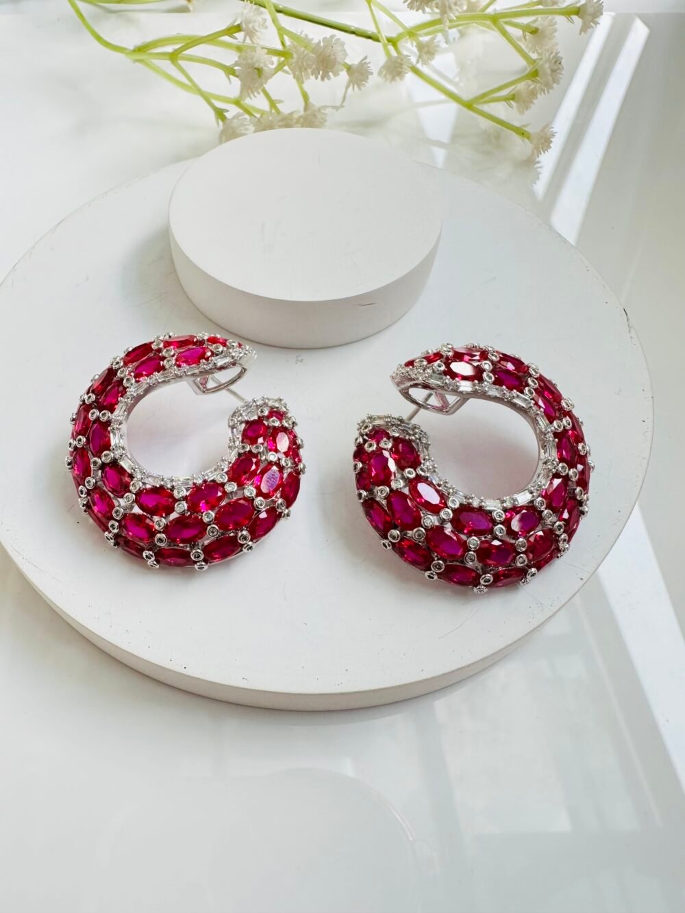 Zulia Round Studs