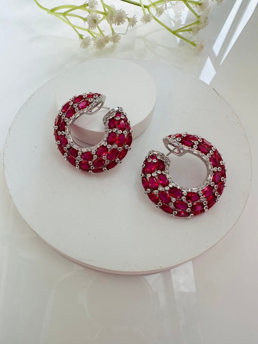 Zulia Round Studs - Image 8