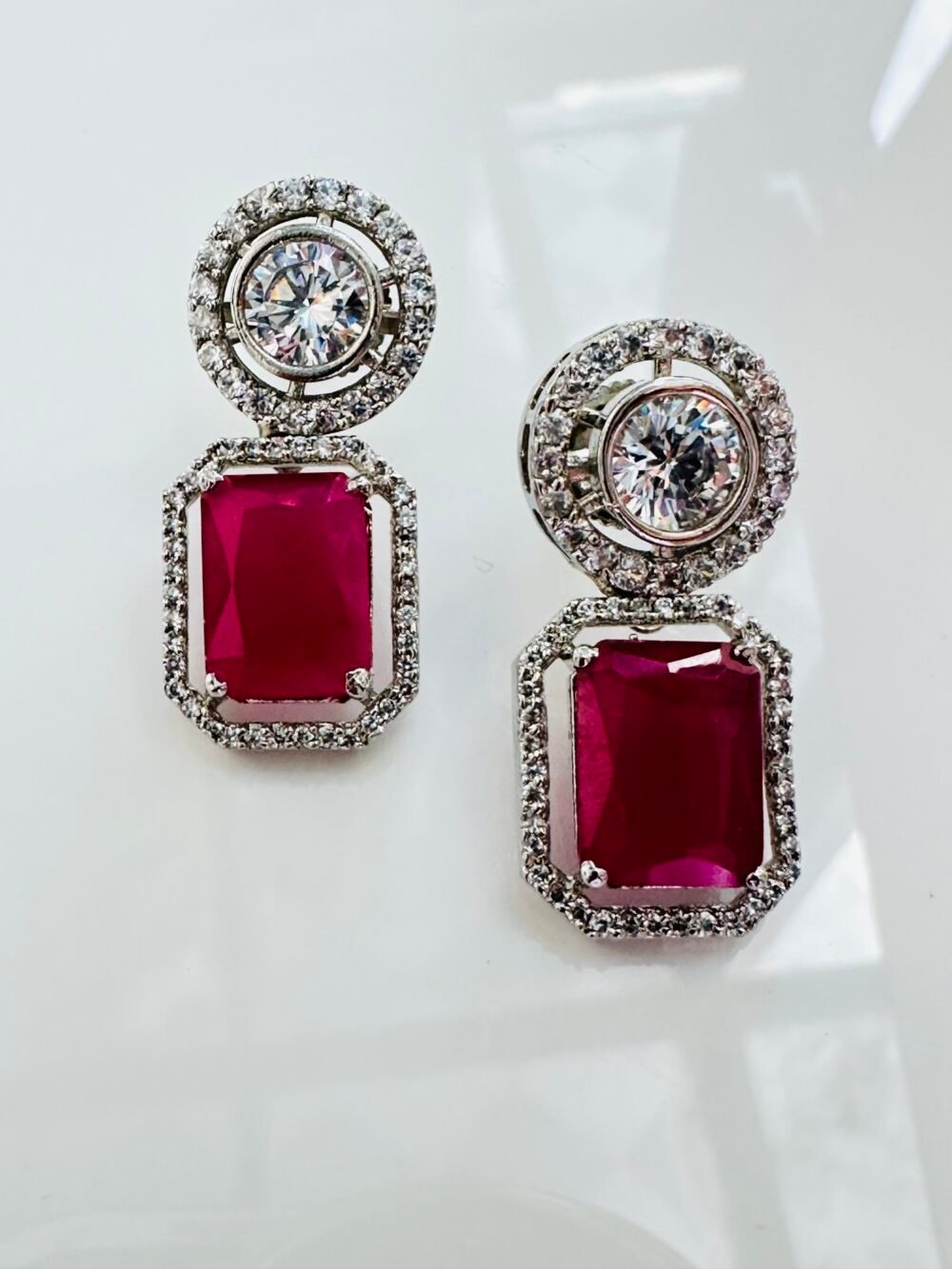 Shelby Ruby Earrings - Image 4