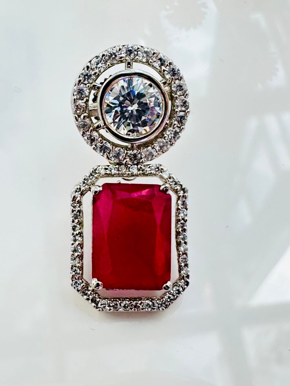 Shelby Ruby Earrings - Image 3